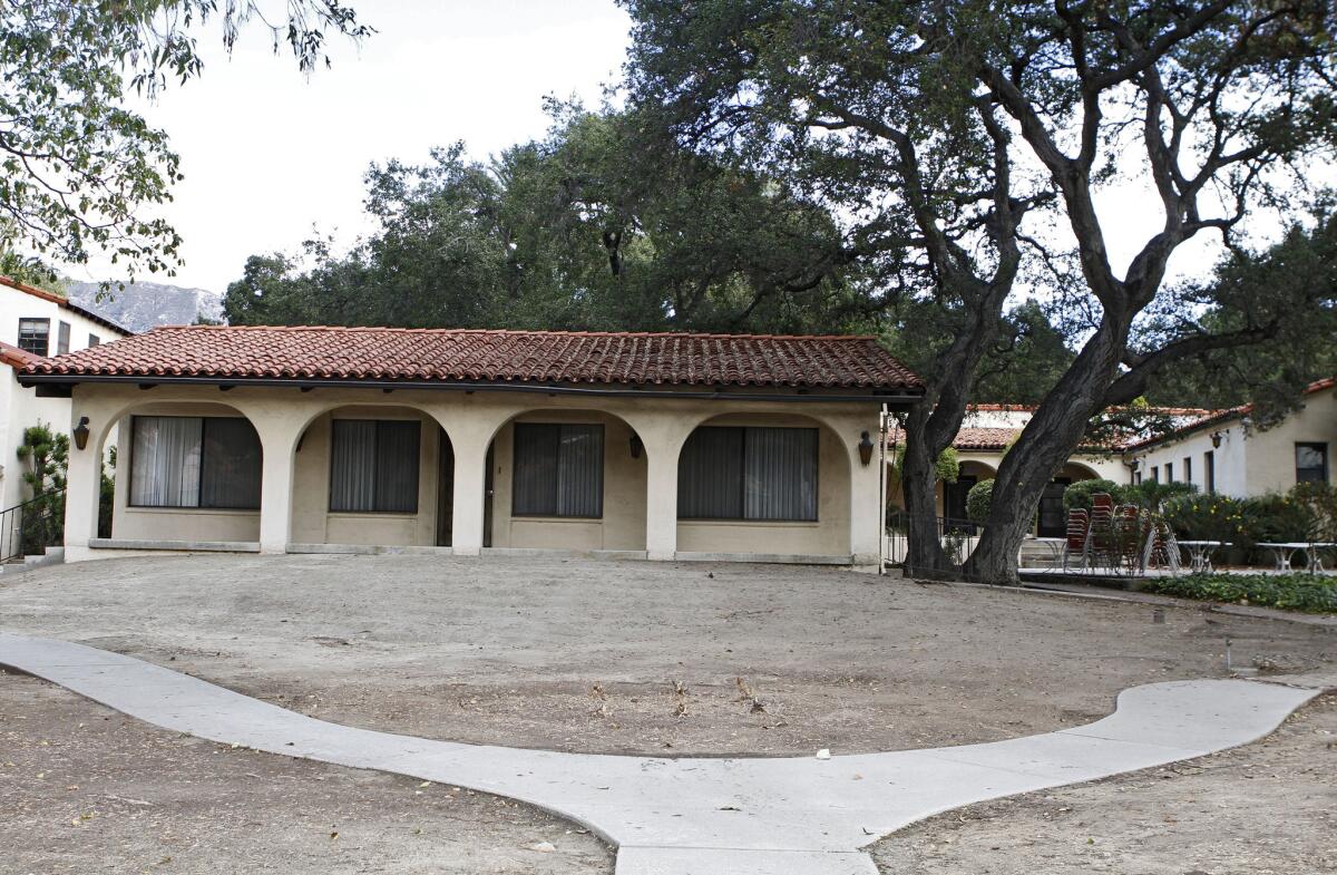 This Nov. 2013 photo shows the former Rockhaven Sanitarium at 2713 Honolulu Ave. in Montrose.