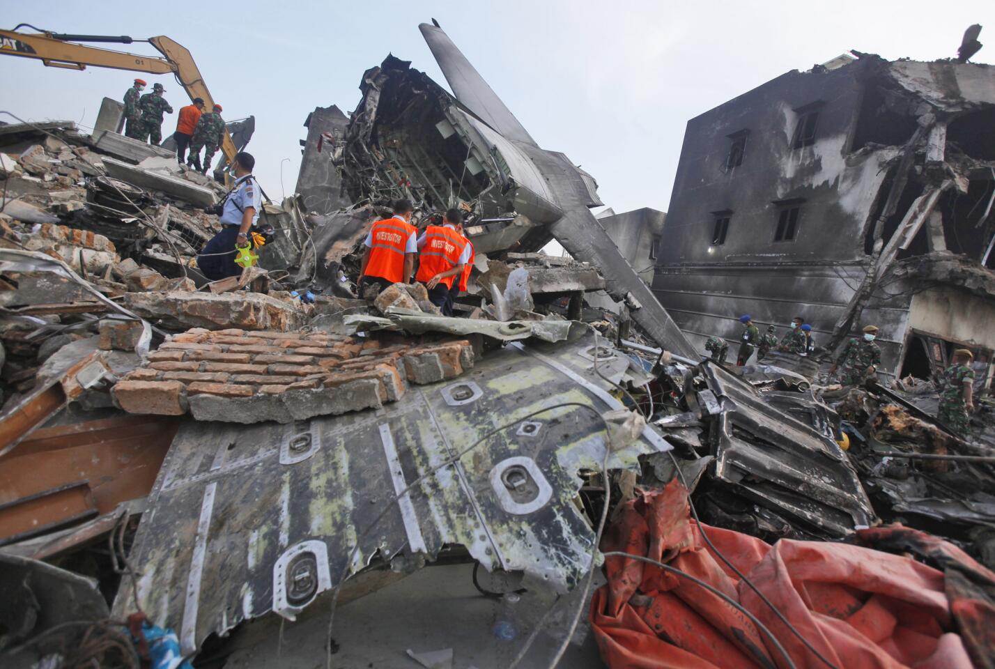 Indonesia Military Plane Crash