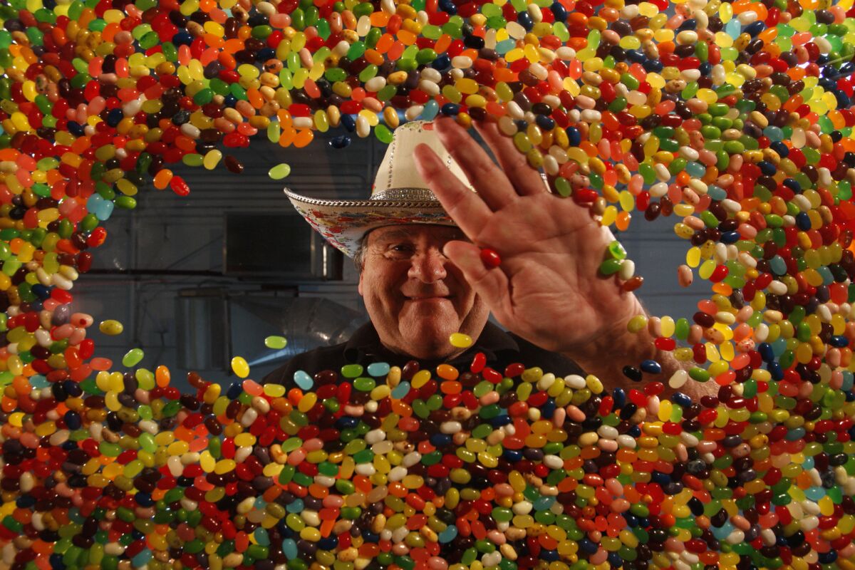 Jelly Belly inventor David Klein is shown in 2011. (Genaro Molina / Los Angeles Times)