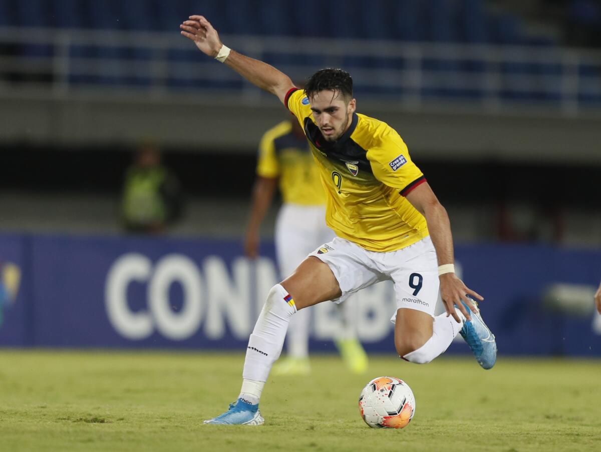 El delantero ecuatoriano Campana llega prestado al Inter Miami