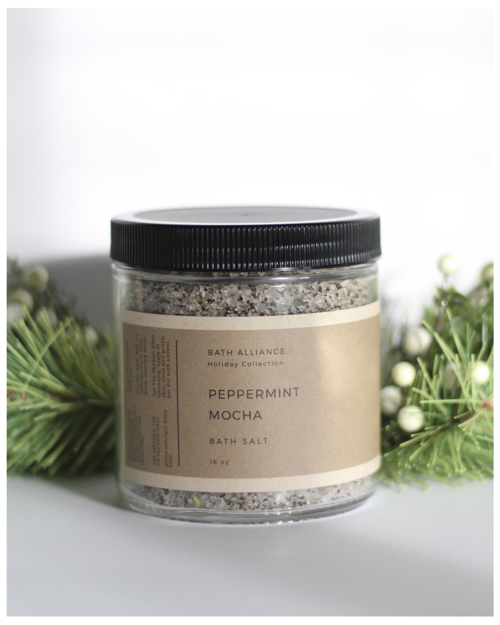 Bath Alliance Peppermint Mocha Bath Salts