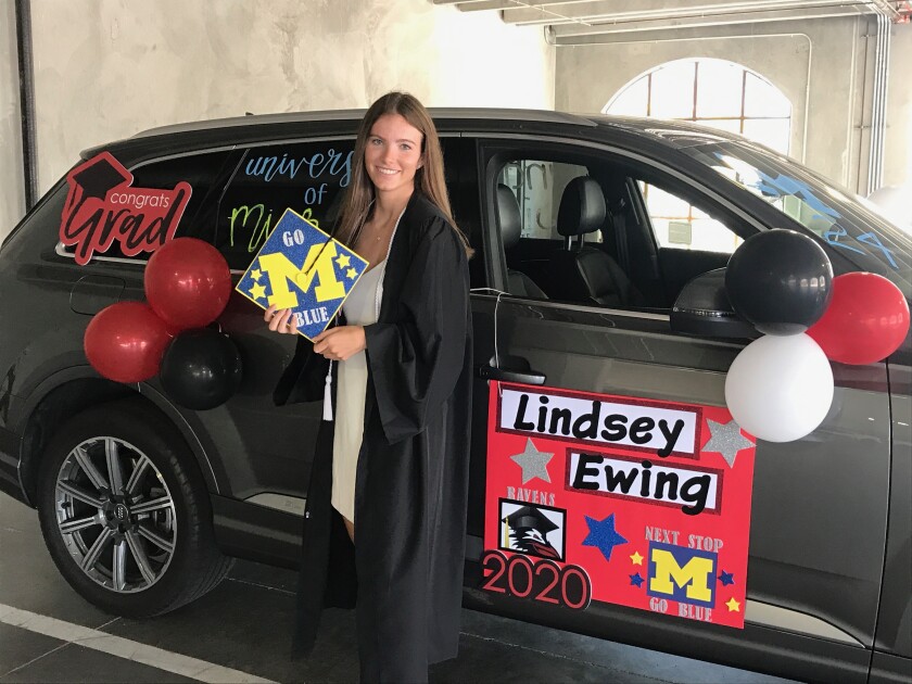 Canyon Crest Academy graduating senior Lindsey Ewing