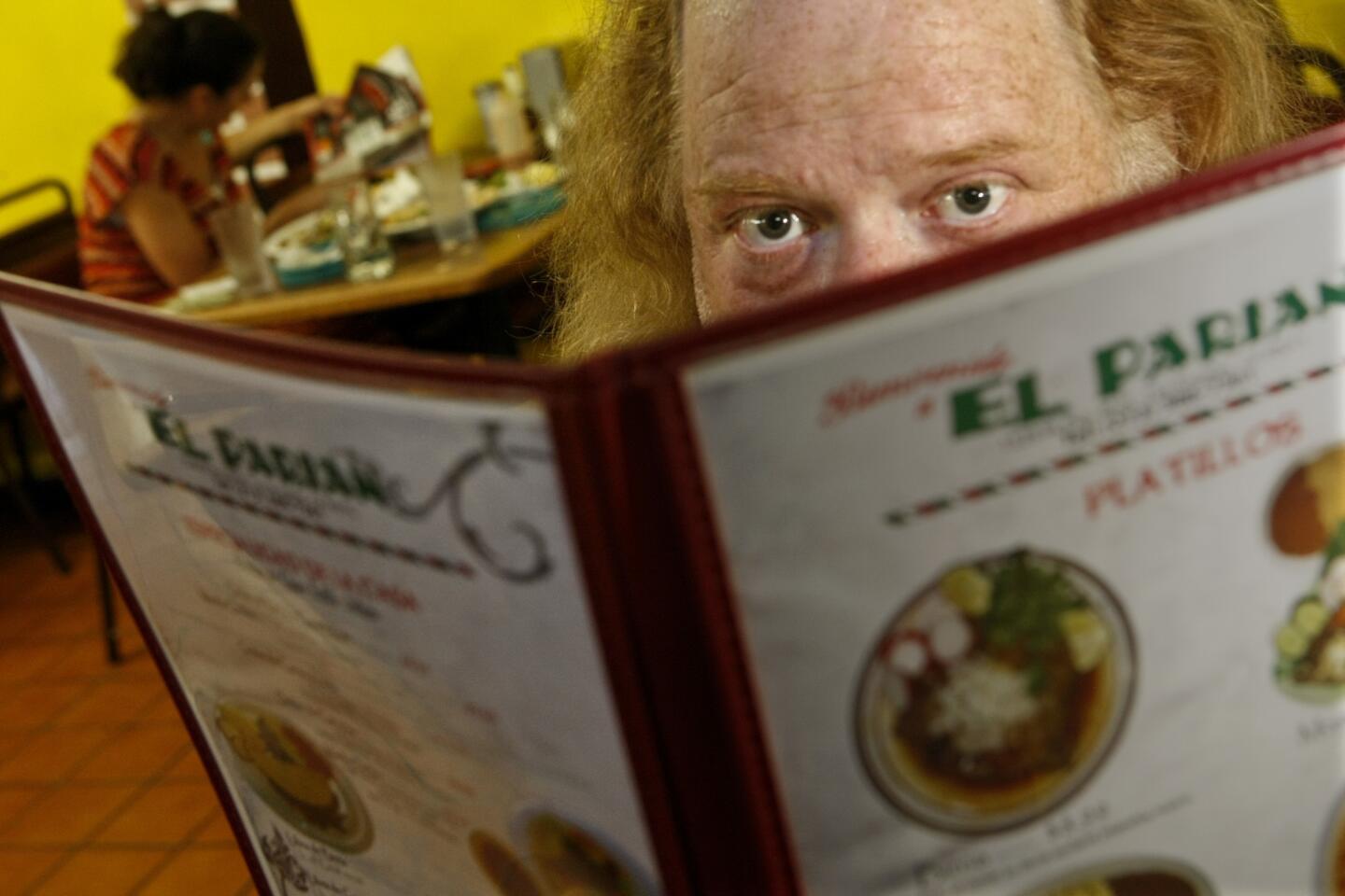 Jonathan Gold in 2010, when he was food critic for the LA Weekly.