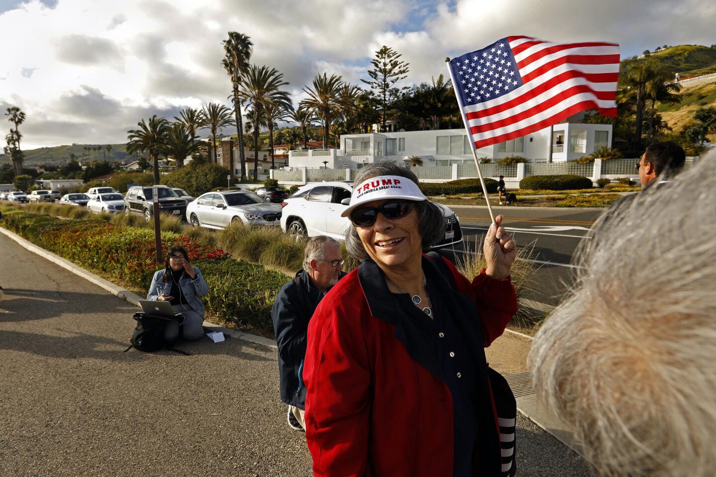 Trump visits the border and L.A.