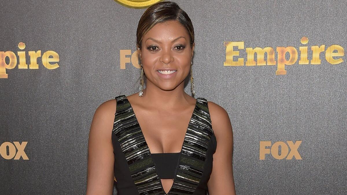 Taraji P. Henson at the premiere of Fox's "Empire" at the ArcLight in Hollywood.