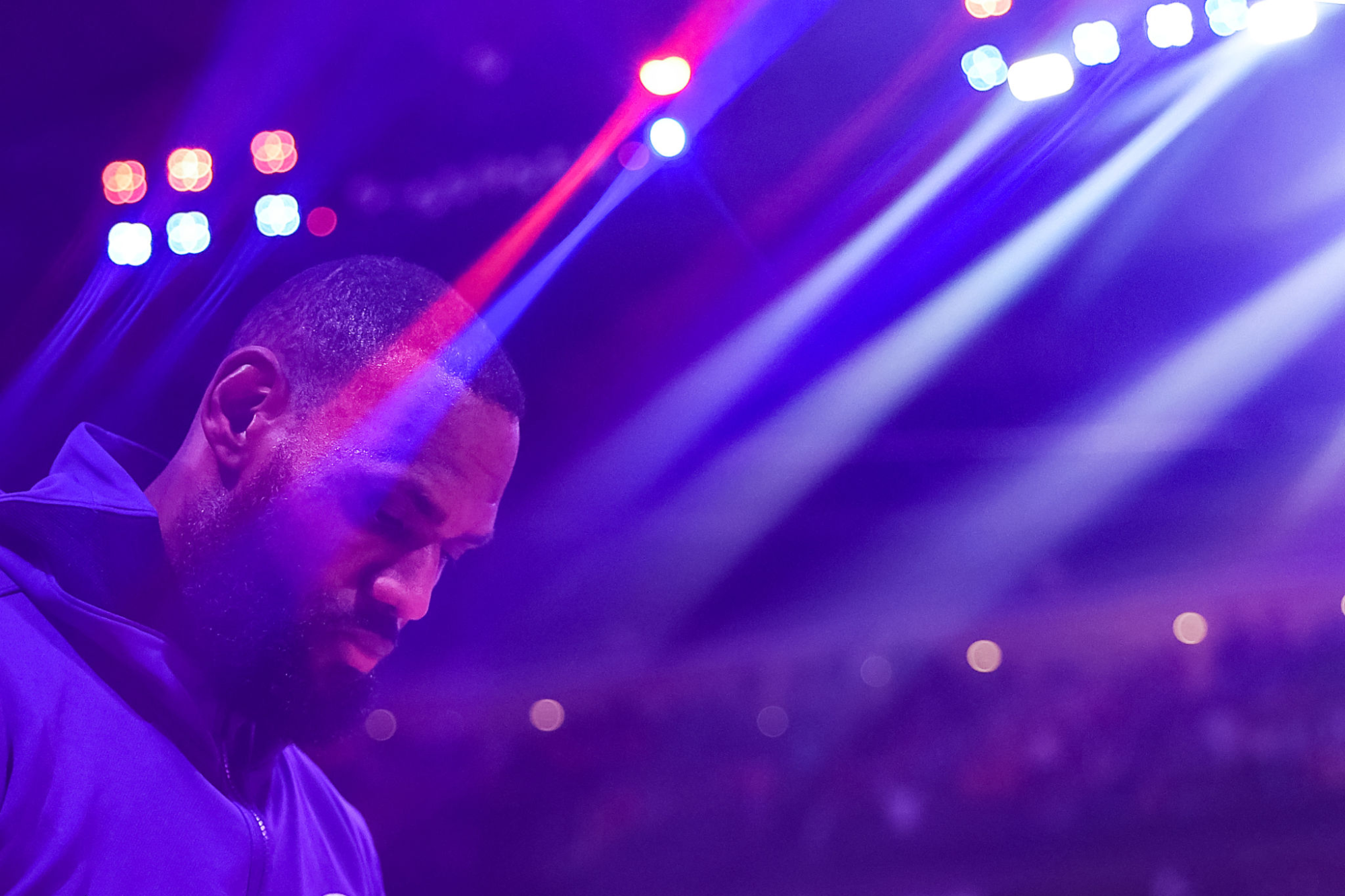 Lakers star LeBron James prepares to face the Houston Rockets on Tuesday.