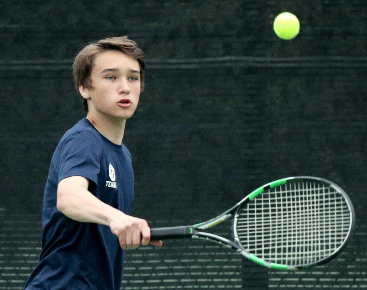 Photo Gallery: Flintridge Prep boys' tennis in CIF division 4 finals