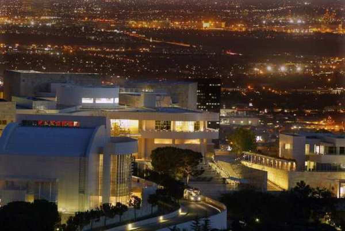 The Getty Center in Brentwood.