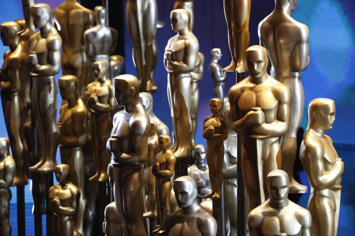 Oscar decor during the telecast of the 88th Academy Awards on Sunday, February 28, 2016 at the Dolby Theatre at Hollywood & Highland Center in Hollywood, CA.