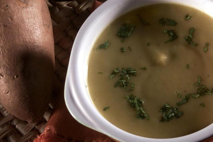 Recipe: Sweet potato chile soup