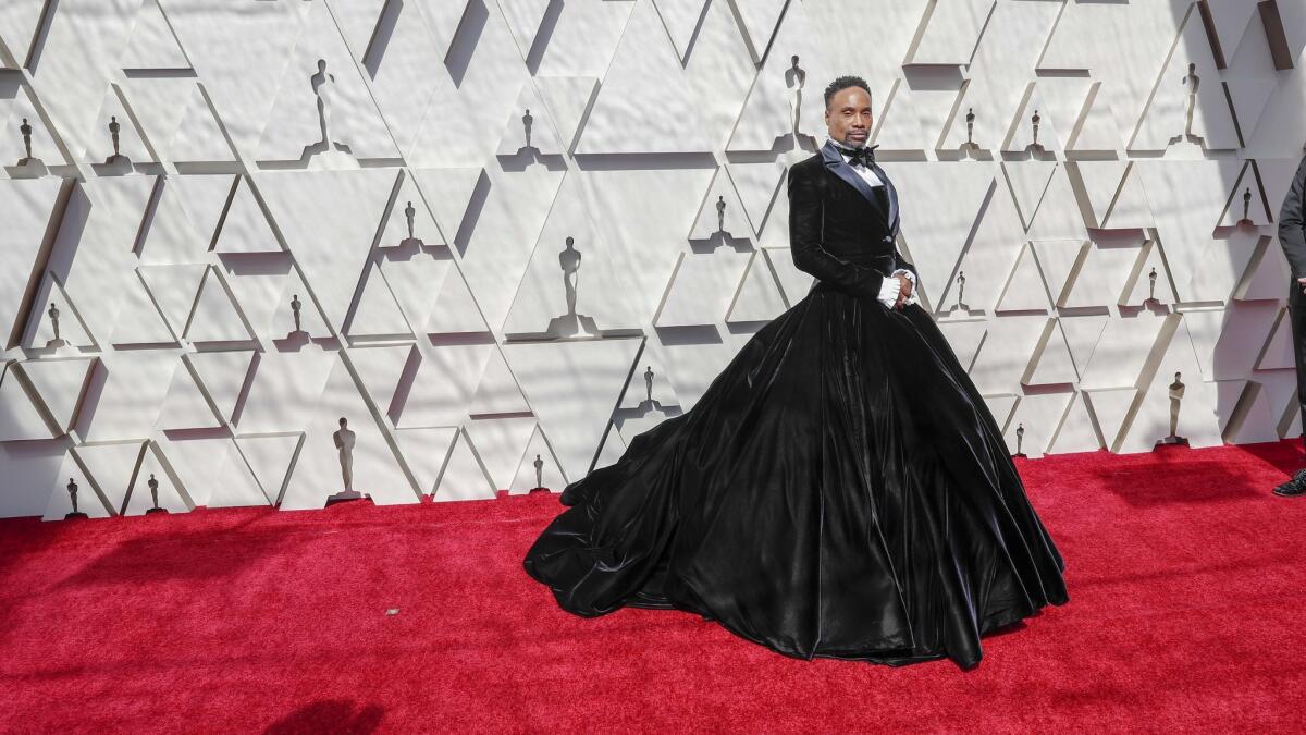 Billy Porter during the arrivals at the 91st Academy Awards on Sunday, February 24, 2019 at the Dolby Theatre in Hollywood, CA.