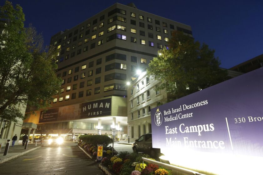A patient at Beth Israel Deaconess Medical Center in Boston does not have Ebola, the hospital concluded Monday.