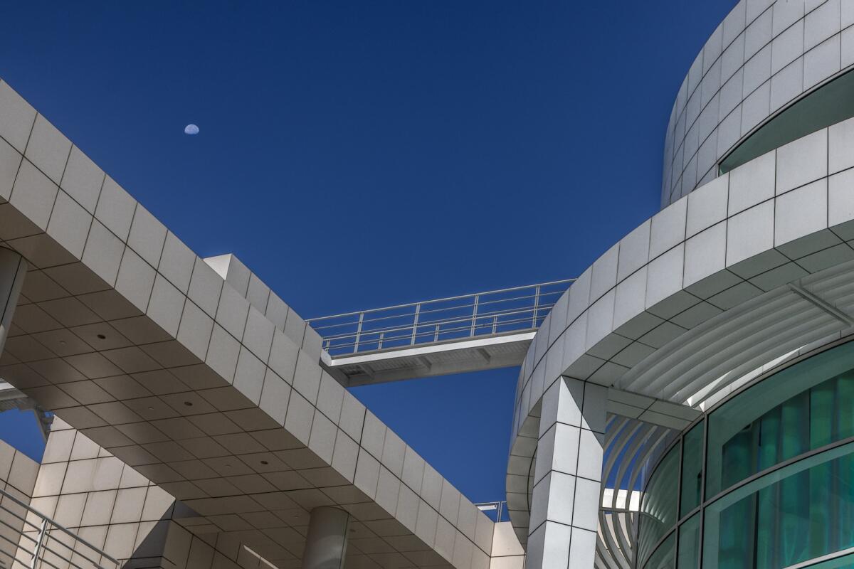 The Getty in Brentwood.