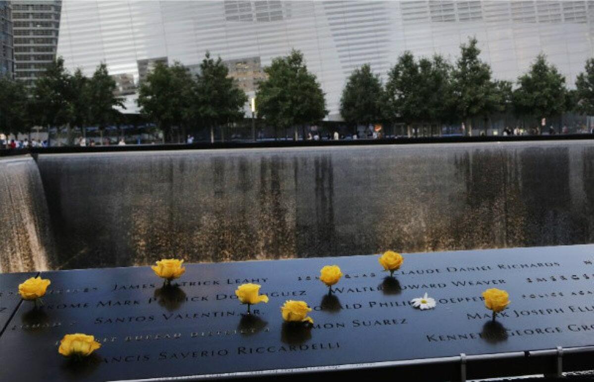 A view of the National September 11 Memorial and Museum in New York.
