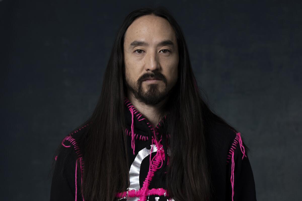 Steve Aoki builds a universe on 'HiROQUEST 2: Double Helix.' He also ...