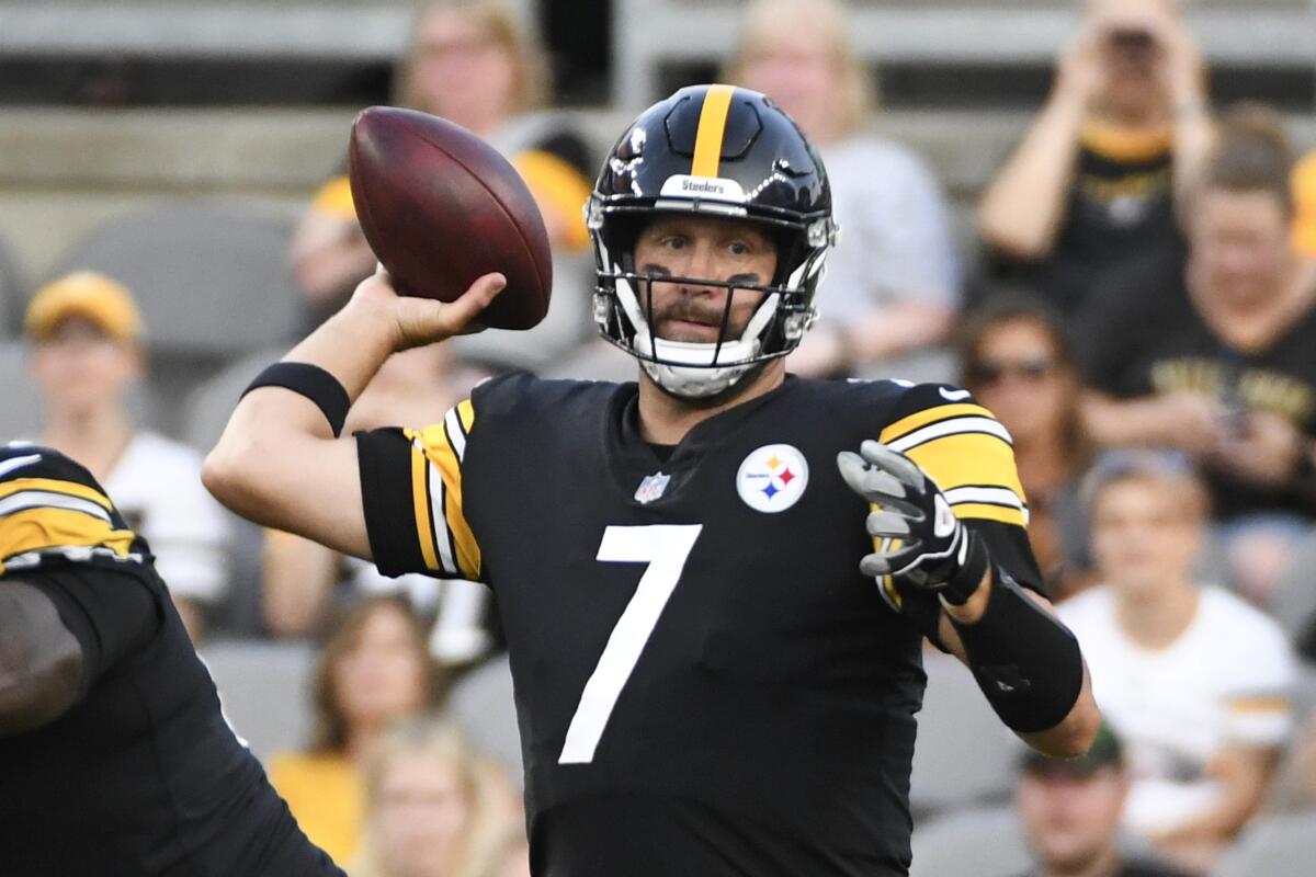 Steelers' Harris seeks to help Roethlisberger reach playoffs