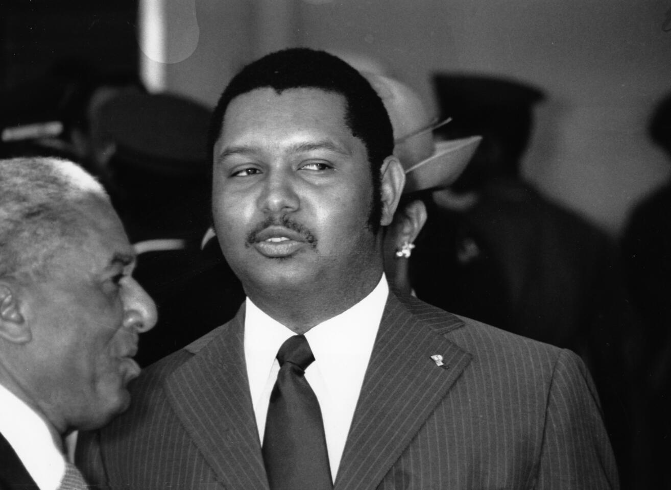 "Baby Doc" Duvalier