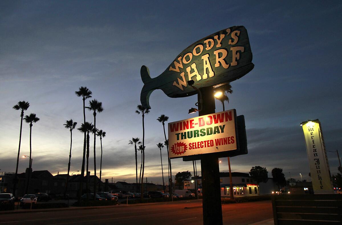 A long-running dispute over Woody's Wharf activities could end at the Newport Beach City Council meeting on Tuesday.
