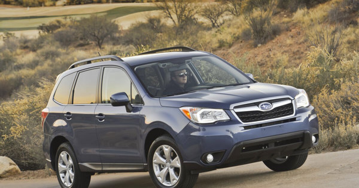 Consumer Reports names redesigned Subaru Forester top small SUV Los