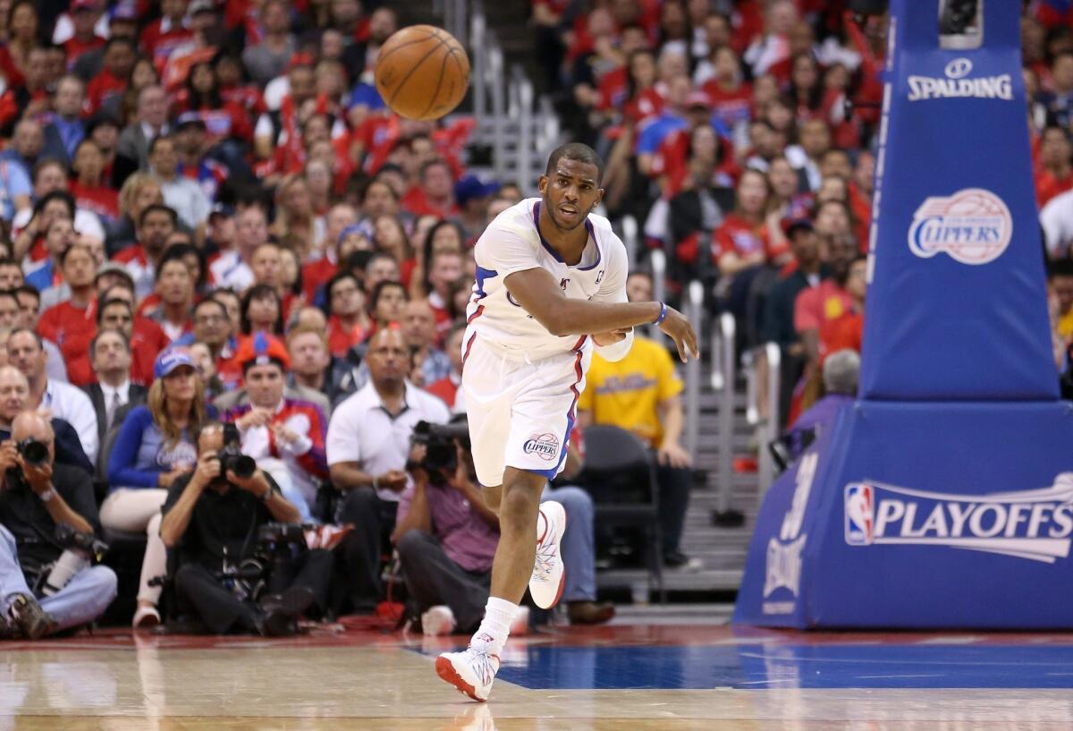 Chris Paul has been dealing with a right hamstring injury that first occurred in the second quarter of Game 1 of the Western Conference playoff series between the Clippers and Golden State Warriors.