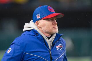 Buffalo Bills head coach Sean McDermott looks on prior to the NFL football game against the Philadelphia Eagles