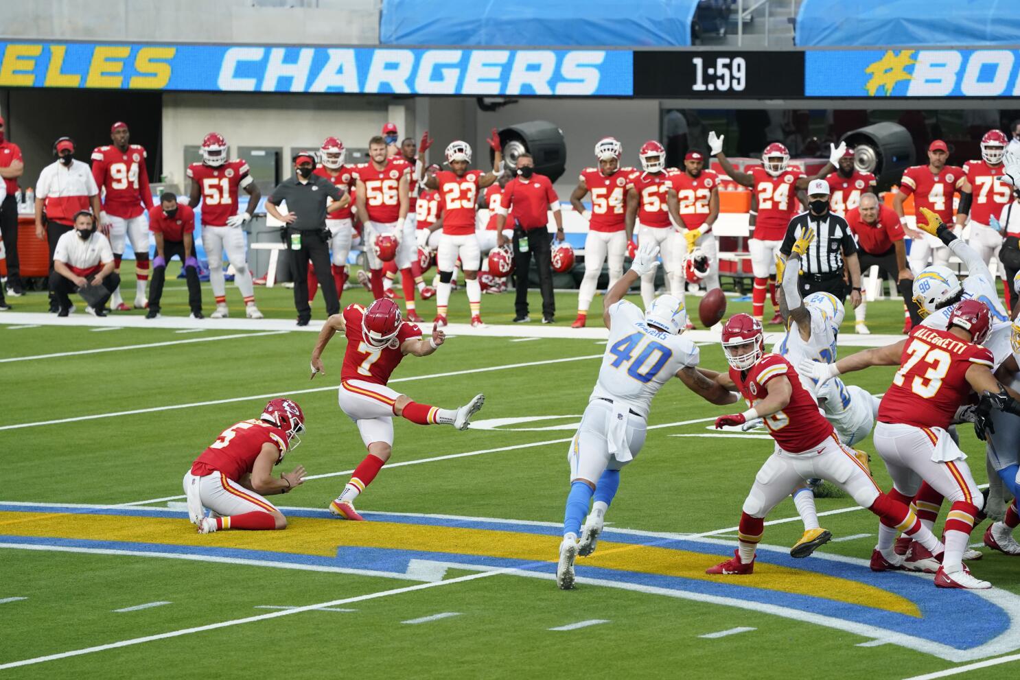 Column: Next-level Chargering on display in overtime loss to Chiefs - The  San Diego Union-Tribune