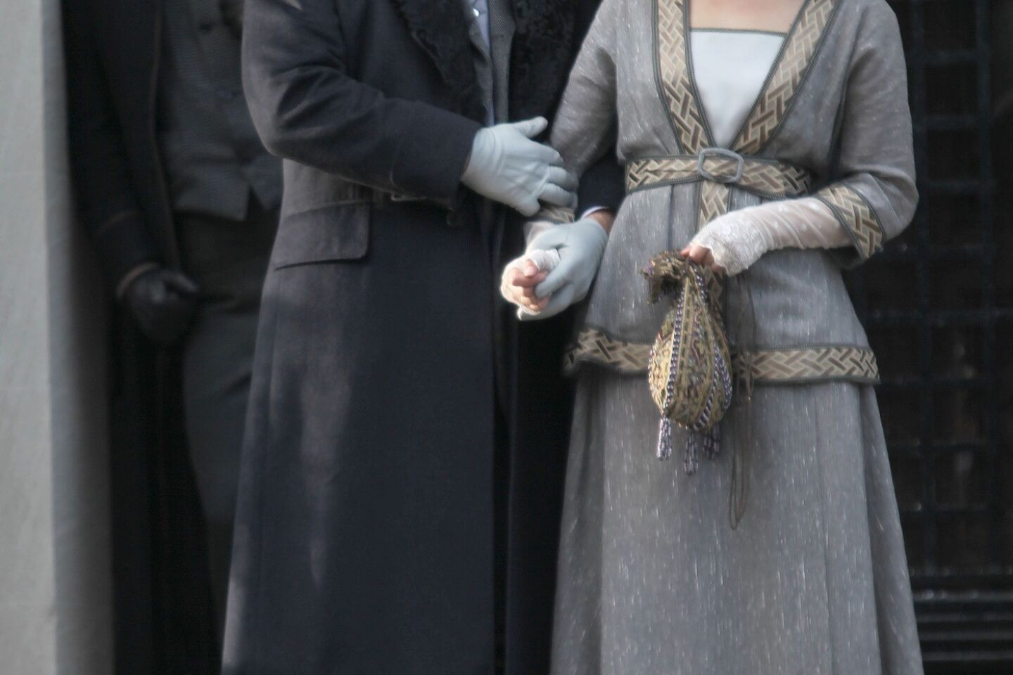 Russell Crowe and Jessica Brown Findlay