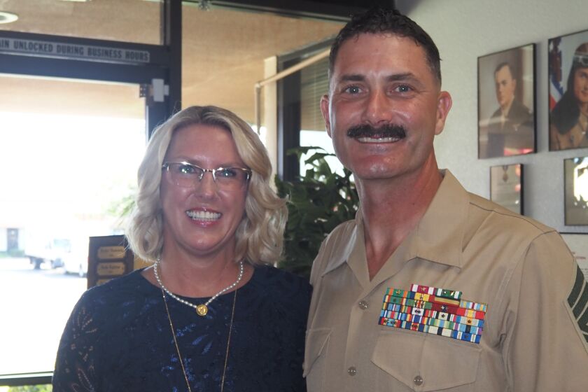 Kyp Hughes, 2022 Irene Ferguson Marine Wife Recognition Award