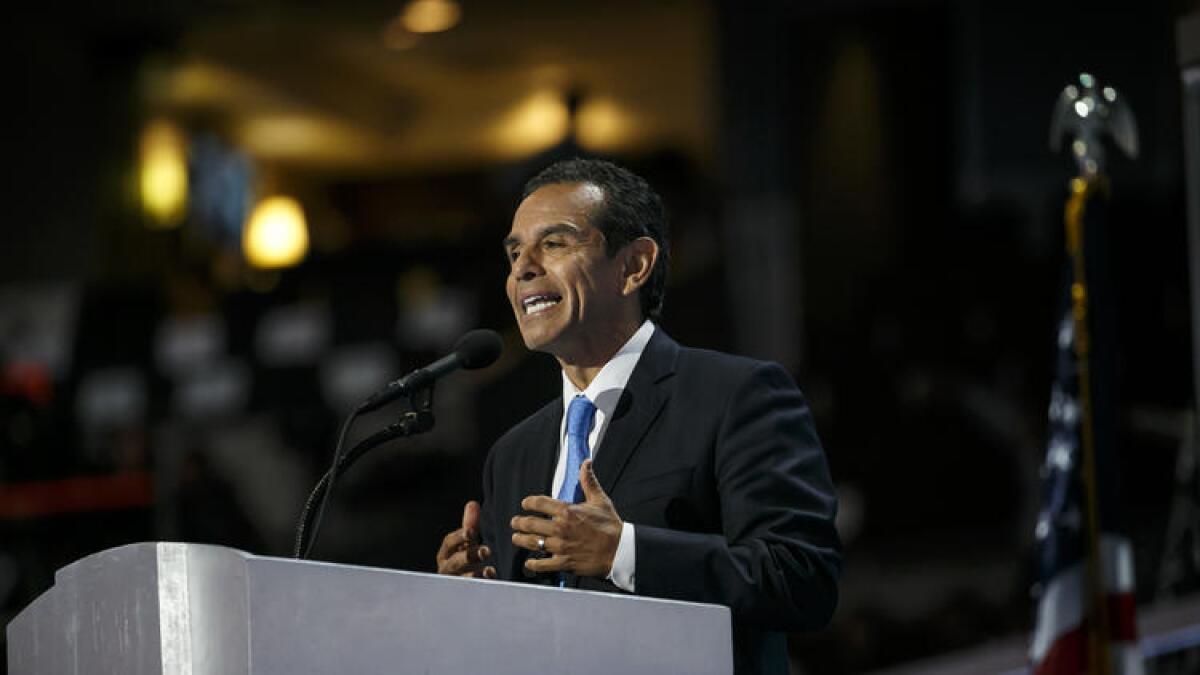 Former Los Angeles Mayor Antonio Villaraigosa