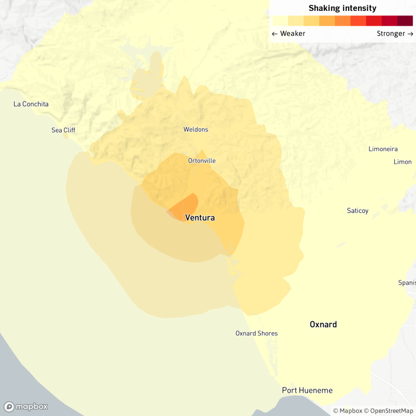3.6 quake in Ventura