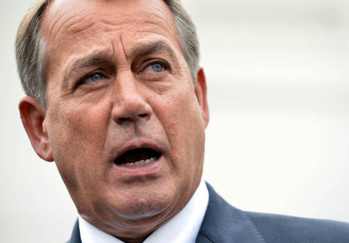 House Speaker John A. Boehner (R-Ohio) said he was 'absolutely' committed to keeping the government running.