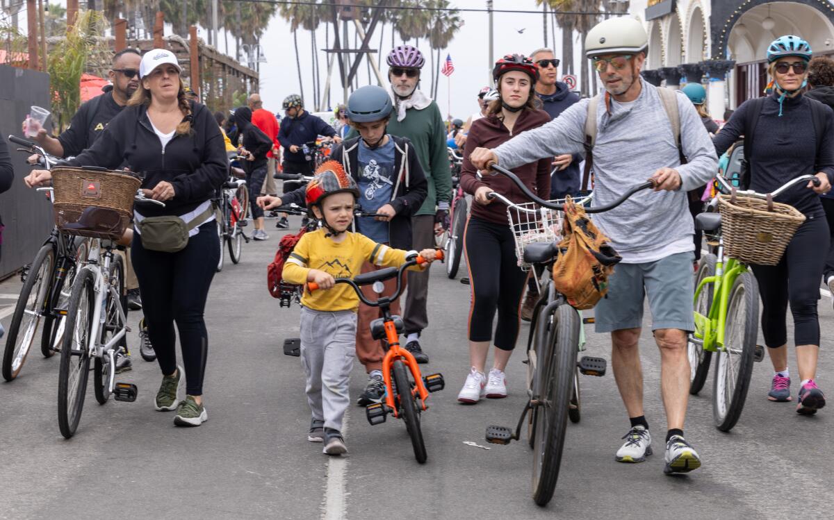 The city of Irvine is hosting a car-free open streets event, CicloIrvine, from 11 a.m. to 4 p.m. on Saturday, May 4.