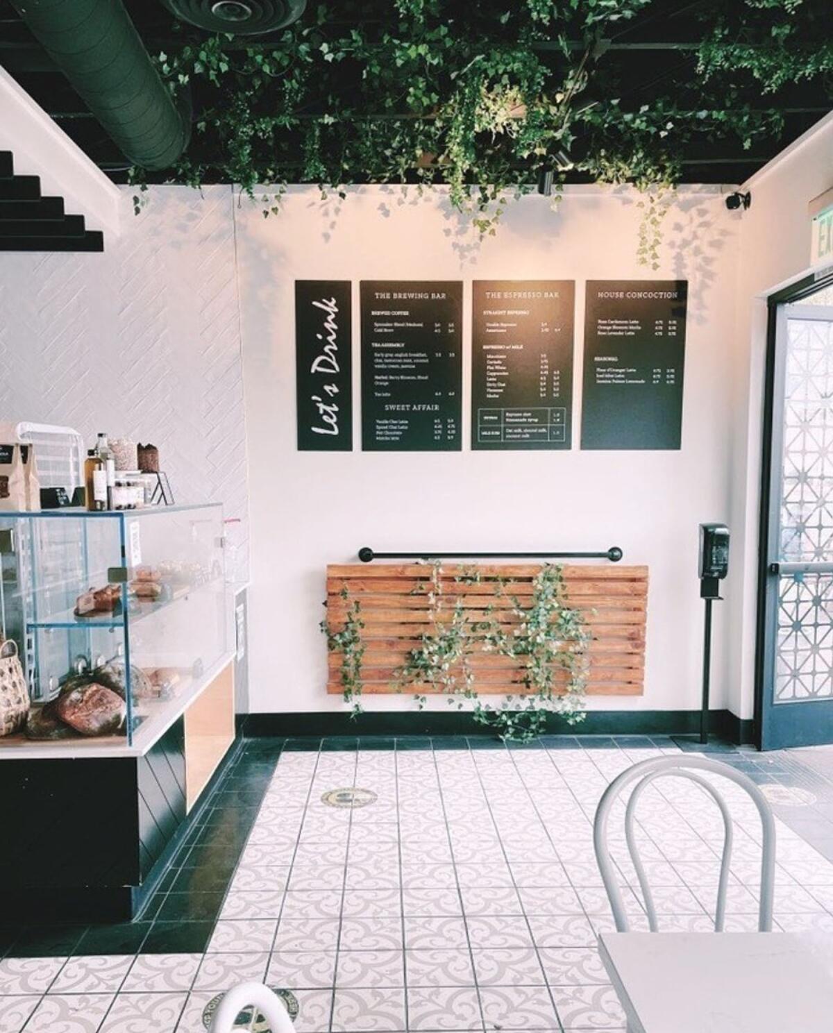 An inside view of La Clochette du Coin in Pacific Beach.