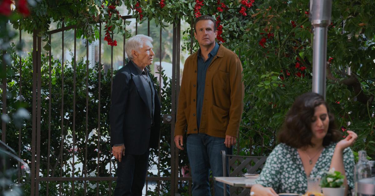 On a 'difficult day,' Jason Segel and Harrison Ford found 'Shrinking' finale together