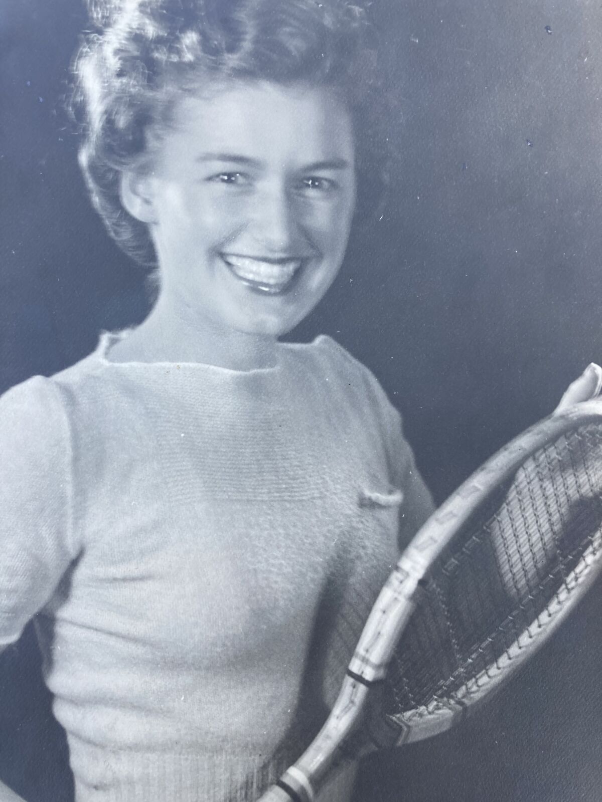 Lalor, pictured in her 20s.