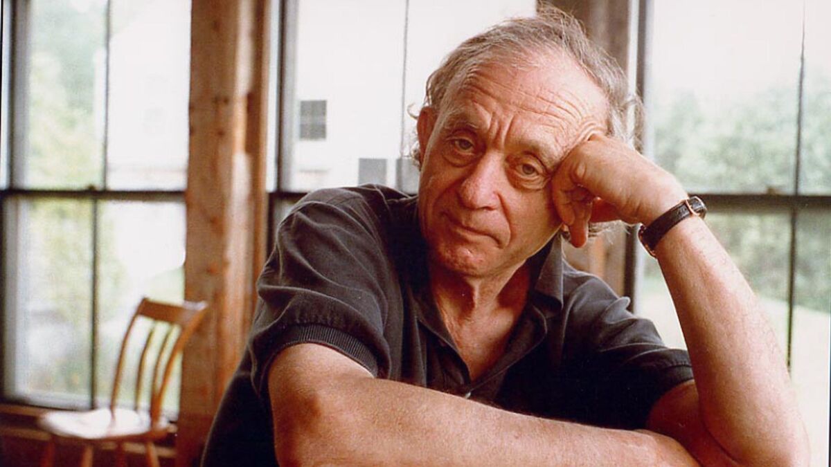 A photograph of Frederick Wiseman from the movie "Monrovia, Indiana." 