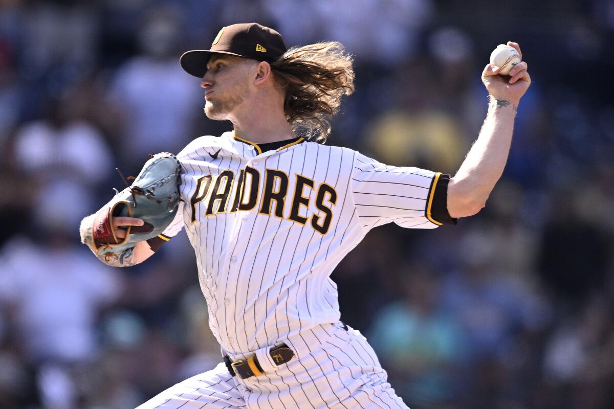 Relief pitcher Josh Hader during a game on Sept. 20, 2023. Hader and the Astros agreed to a $95 million, five-year contract.