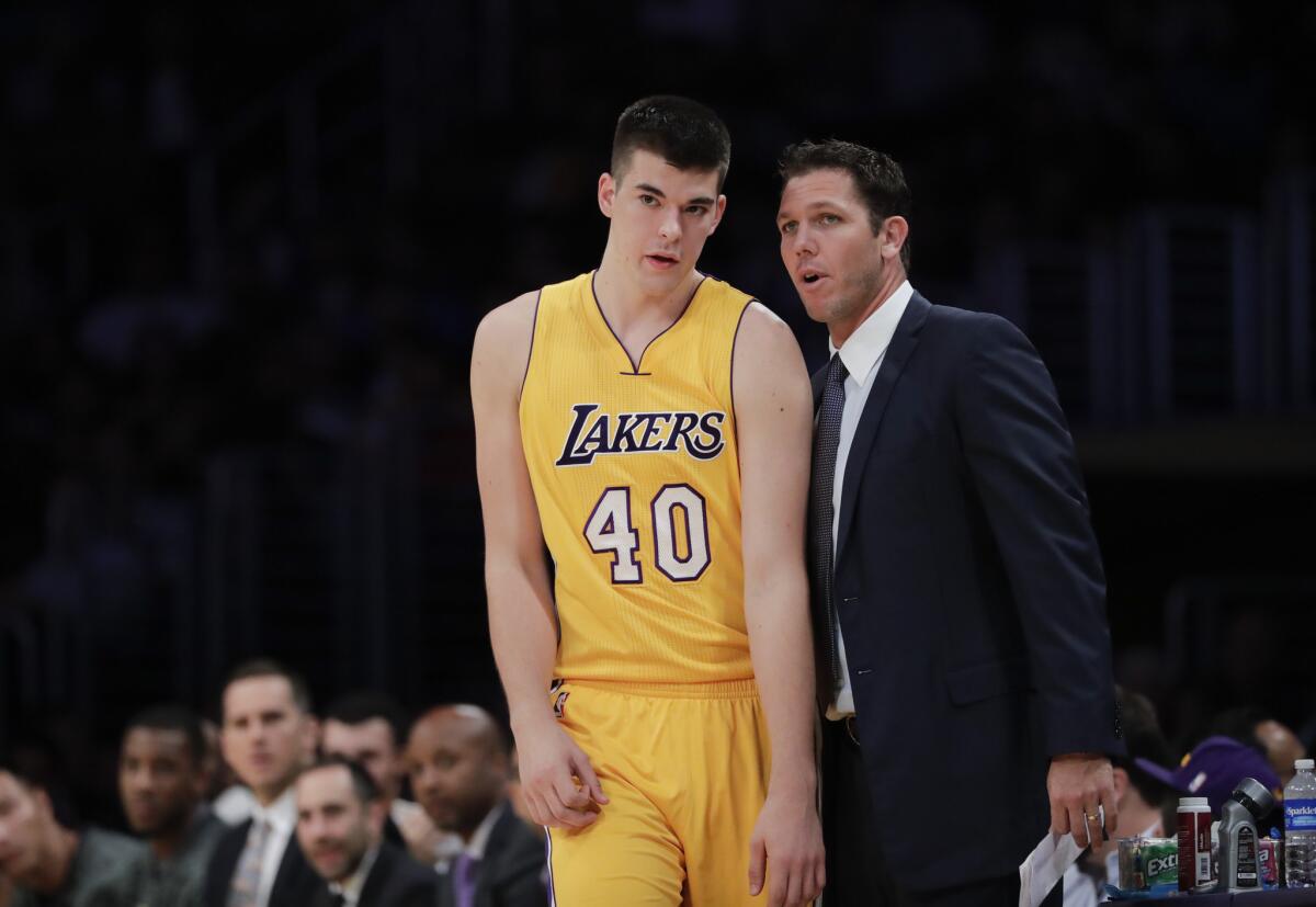 El entrenador de los Lakers, Luke Walton, tiene en claro el camino que quiere como entrenador.