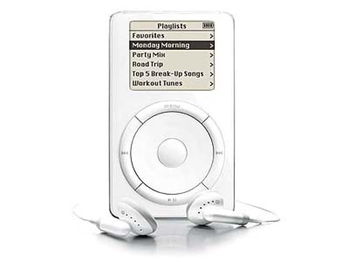 iPod player.
