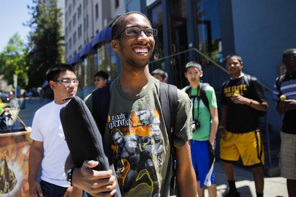 Kashawn Campbell, who grew up in one of the toughest neighborhoods in South Los Angeles, now attends UC Berkeley.
