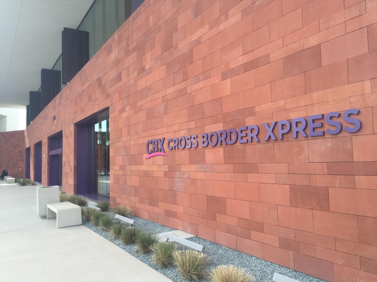 The Cross Border Xpress airport terminal in Otay Mesa is about to expand,