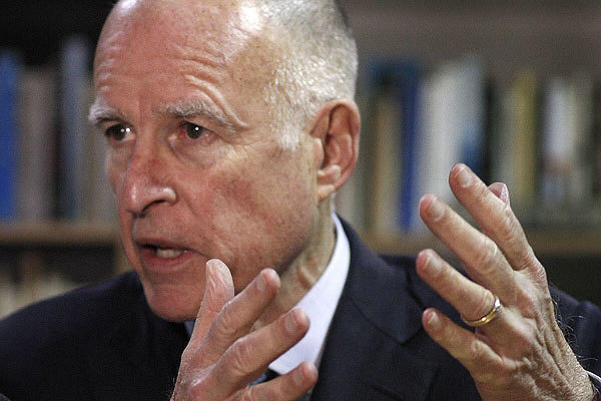 Gov. Jerry Brown has vowed to fight any legal or legislative effort to soften law designed to reduce pension costs.