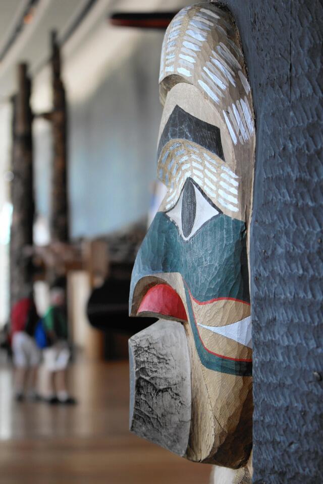 One of a virtual forest of totem poles, most from the 1870s and 1880s, that fascinate visitors to the Canadian Museum of History. A major new exhibition space will open July 1, Canada Day.