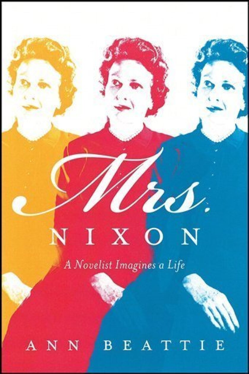 In this book cover image released by Scribner, "Mrs. Nixon: A Novelist Imagines a Life," by Ann Beattie, is shown. (AP Photo/Scribner)