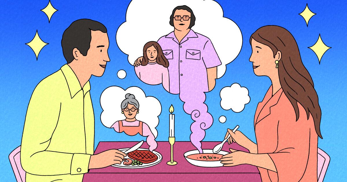 Me apaixonei por um homem que falava minha linguagem de amor: jantar