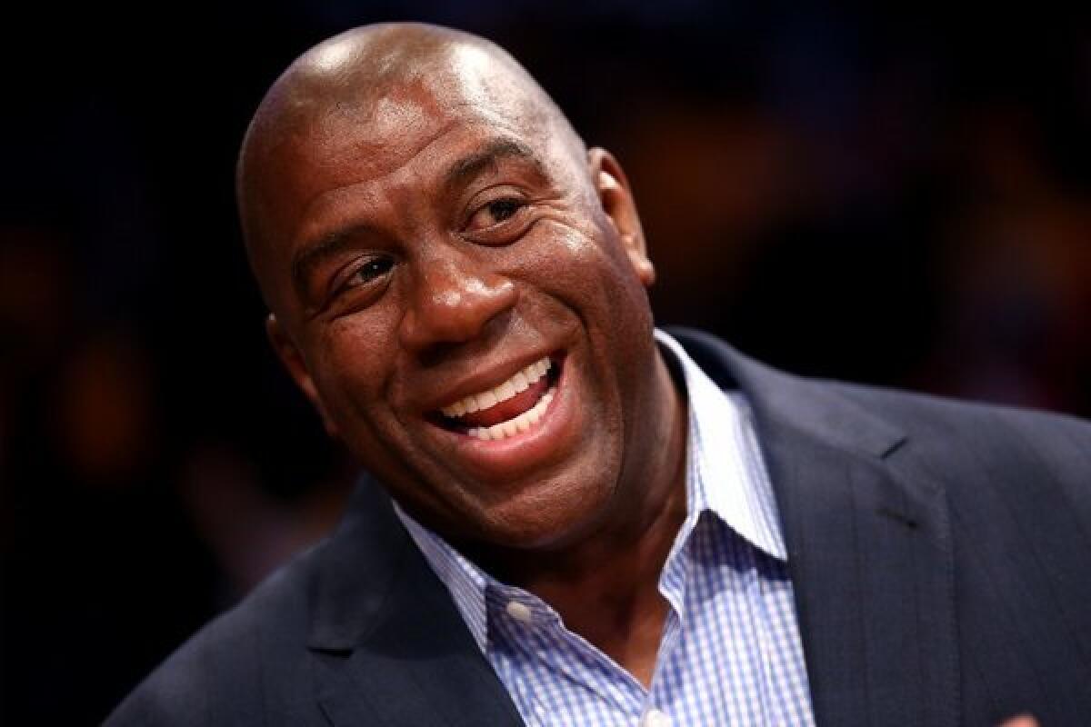 Magic Johnson's tweets about the Lakers' hiring of Mike D'Antoni have evolved from dissapointment to support.