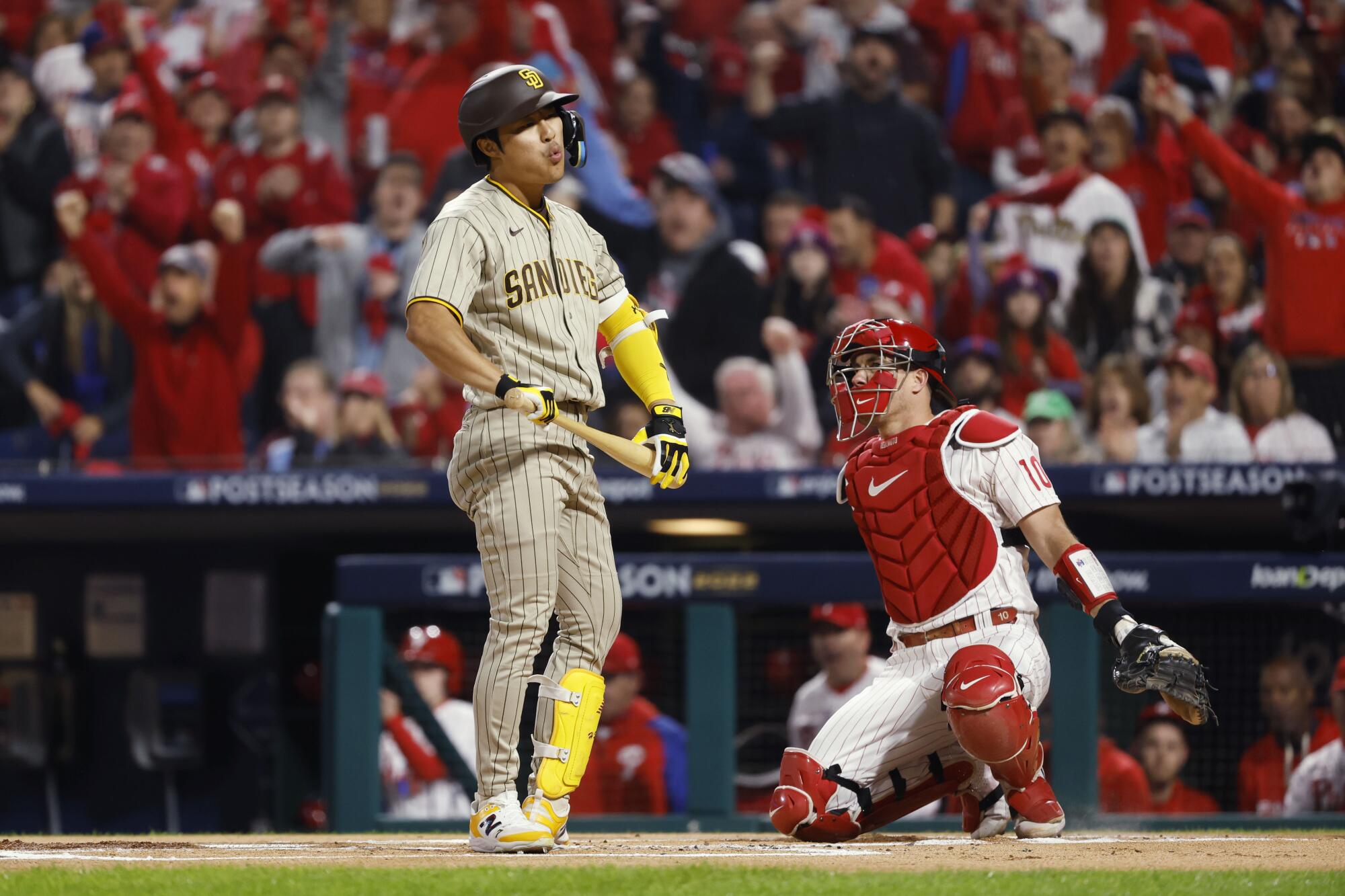 Philadelphia Phillies vs San Diego Padres Game 2 of the NLCS: reactions and  takeaways - AS USA