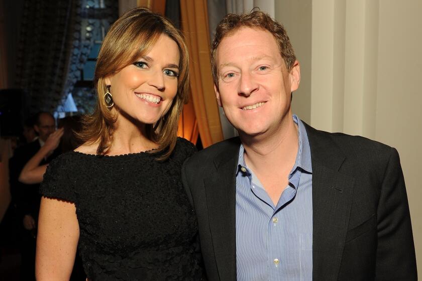 Savannah Guthrie of "Today" married fiance Mike Feldman on Saturday and the newlyweds also announced that she's pregnant.