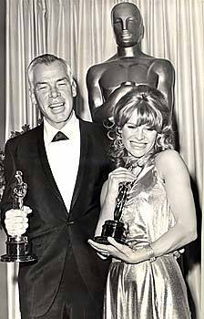 Lee Marvin and Julie Christie