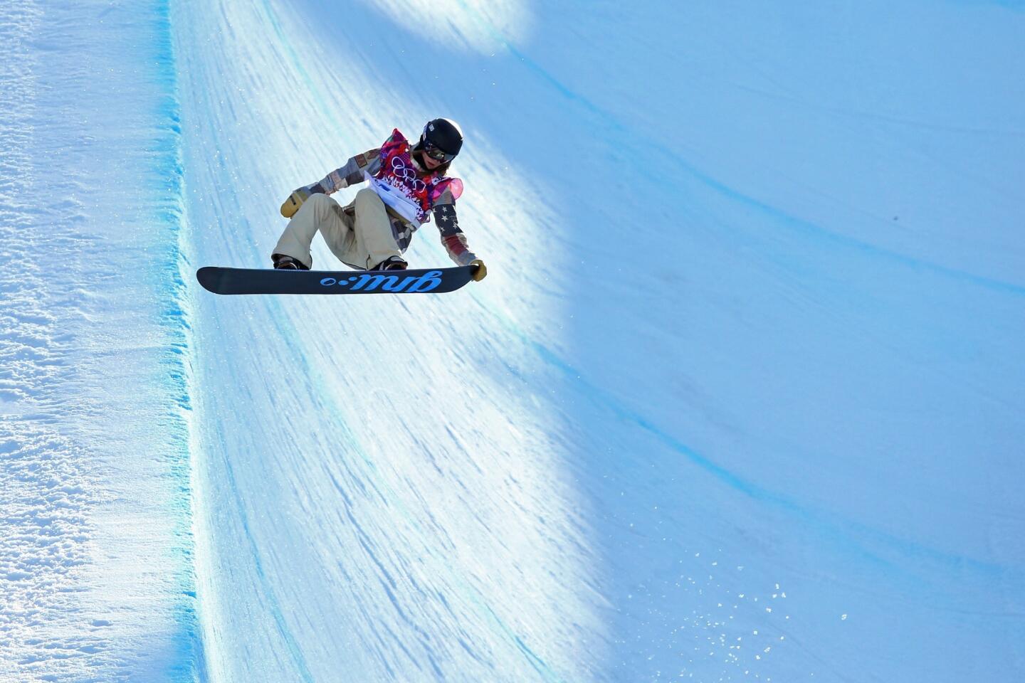 Snowboard halfpipe